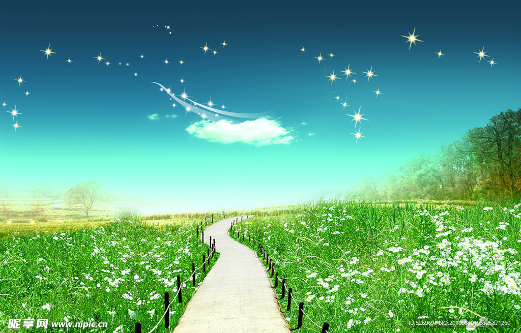 风景黄昏