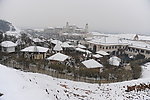 冬天里的雪景