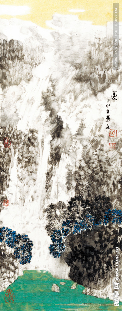 山涧流水