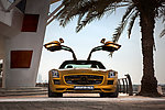 梅赛德斯奔驰SLS AMG 沙漠金 世界名车