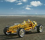 rinspeed exasis 概念车 黄金色 世界名车