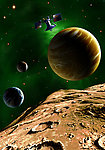 宇宙行星高清图片