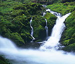 瀑布流水