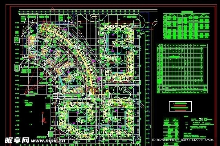 万科六期CAD