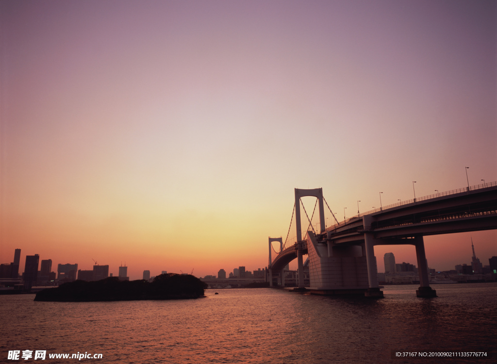 跨江大桥风景