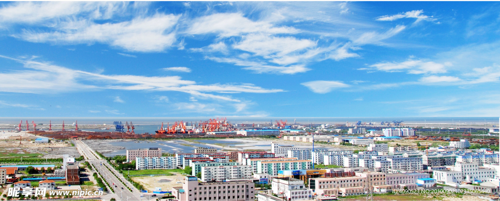 港区远眺