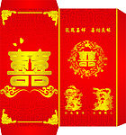 龙凤喜帖红包