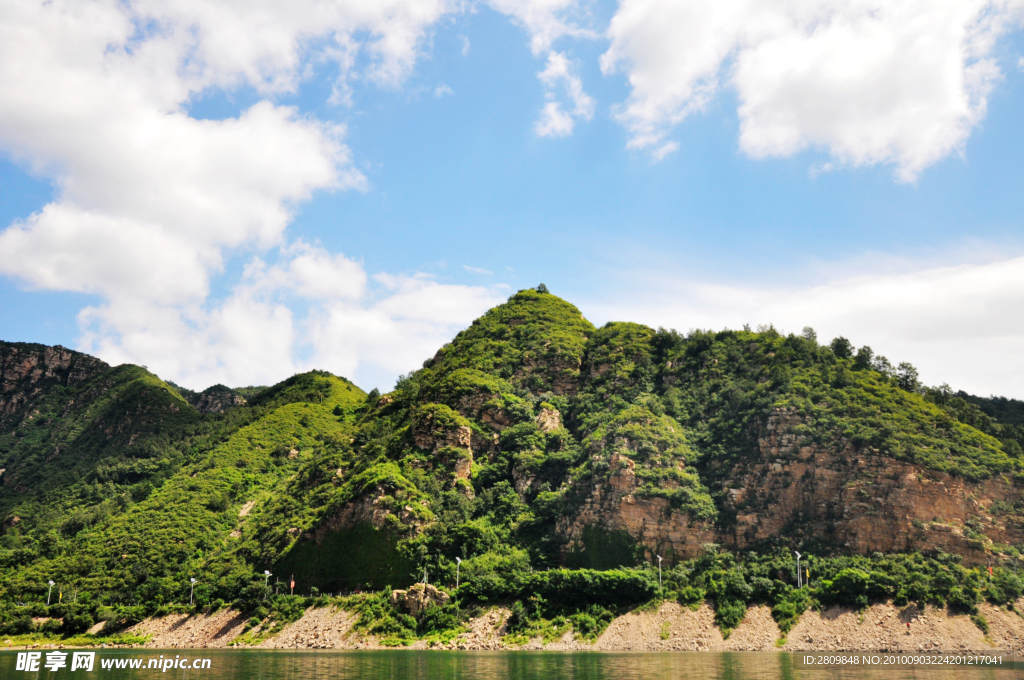 高清晰照片石林峡风景之山景