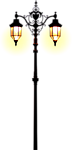 复古路灯设计素材