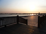 滨海夕阳