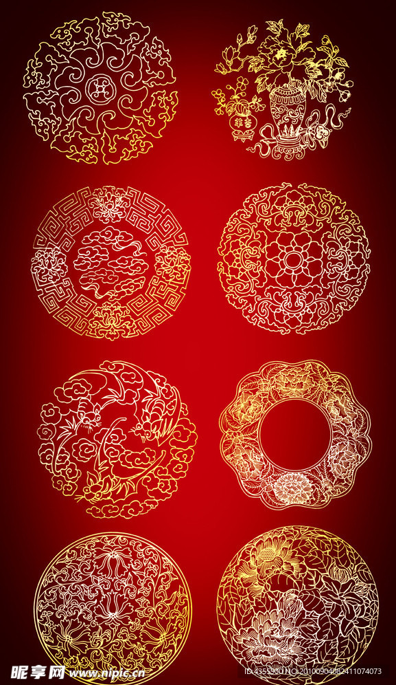 古典 花纹