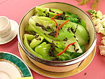 笼仔蒸大芥菜