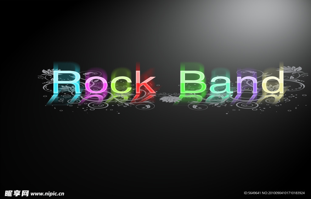 ROCK BAND 英文字母