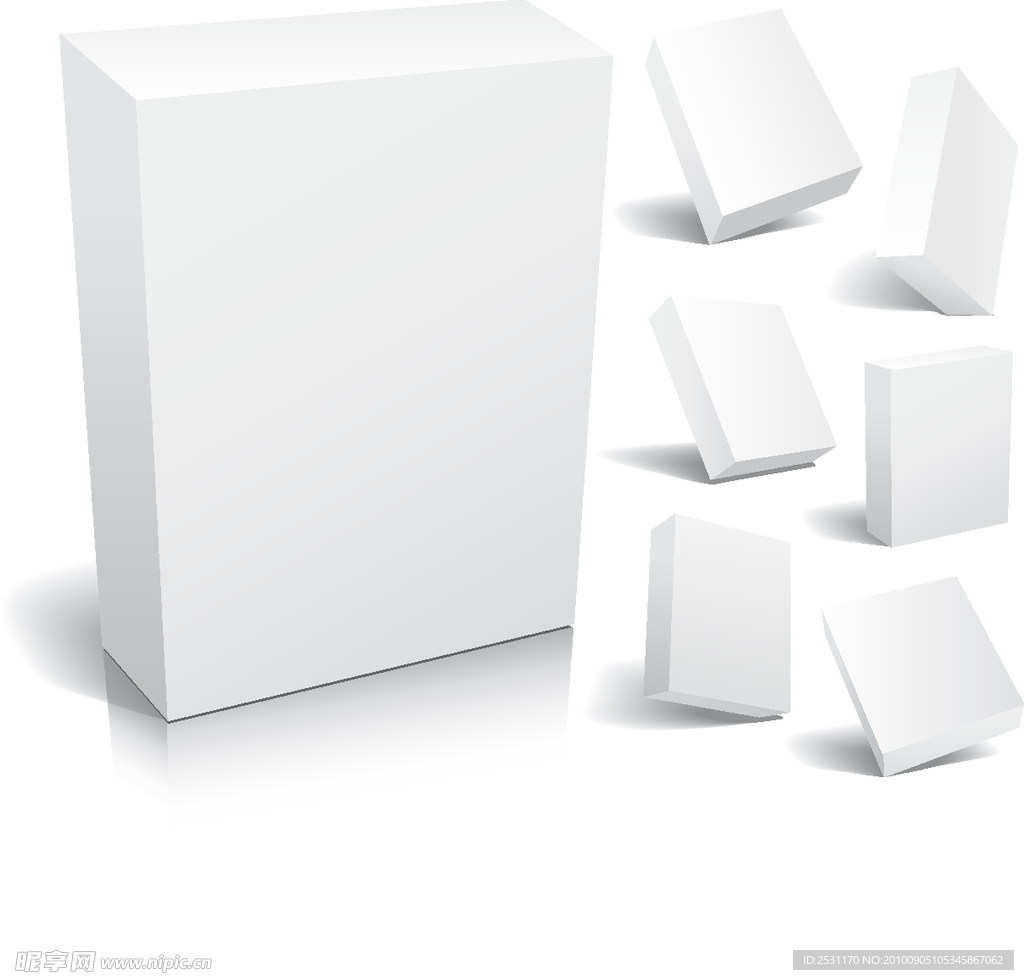 空白纸箱纸盒