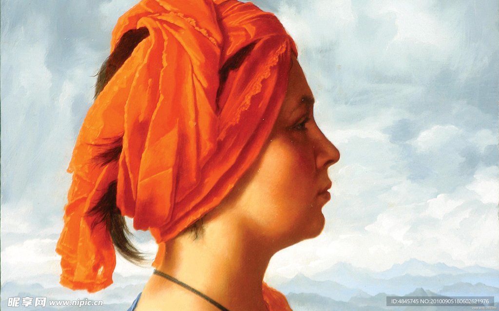 人物油画