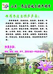 金地土特产宣传卡片