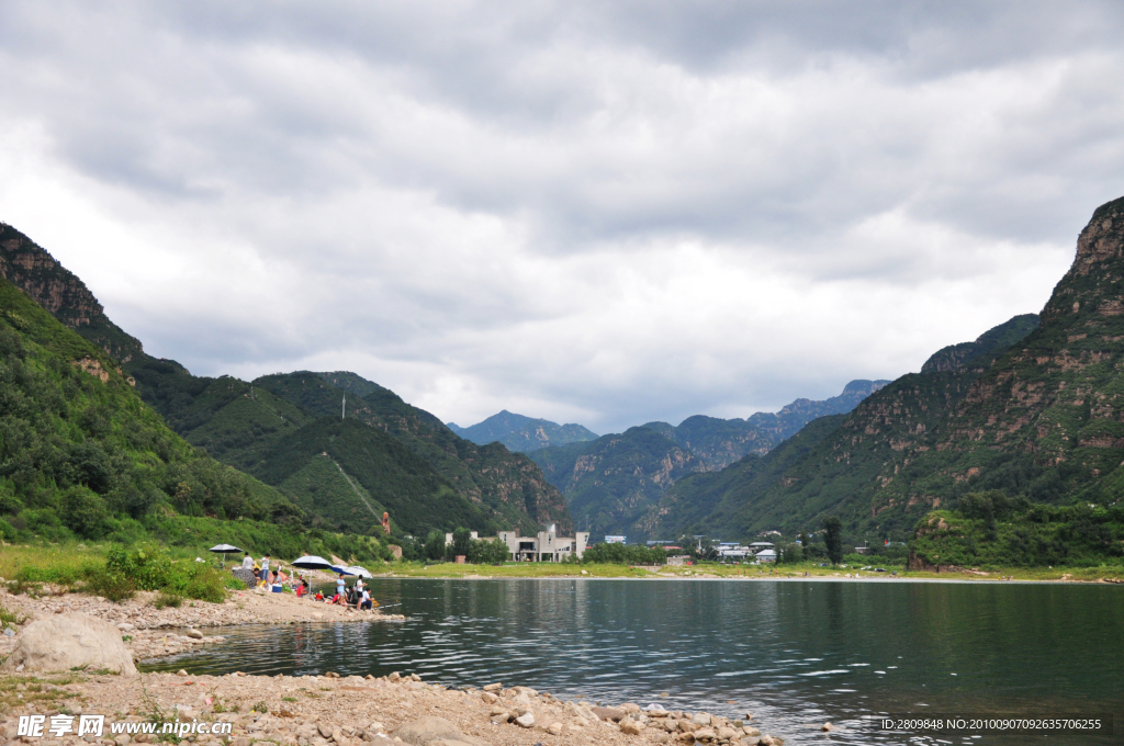 高清晰照片石林峡风景之山水