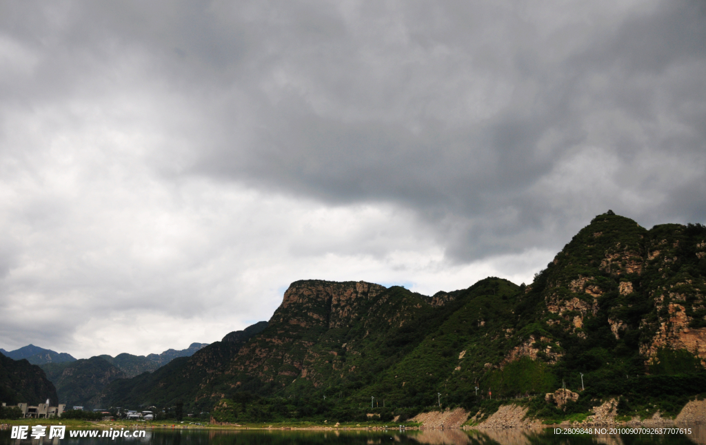 高清晰照片石林峡风景之山景