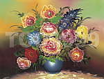 油画 手绘油画 花朵花卉(40x30厘米)