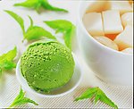 翡翠抹茶冰淇淋小品