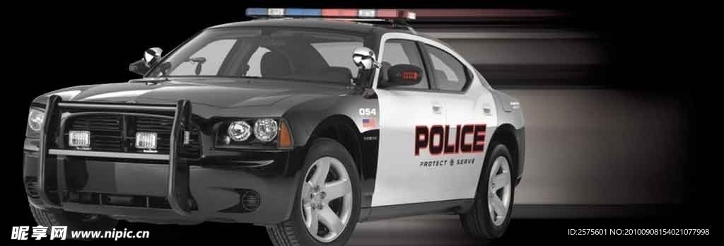 警车