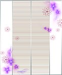 移门 紫花浪漫