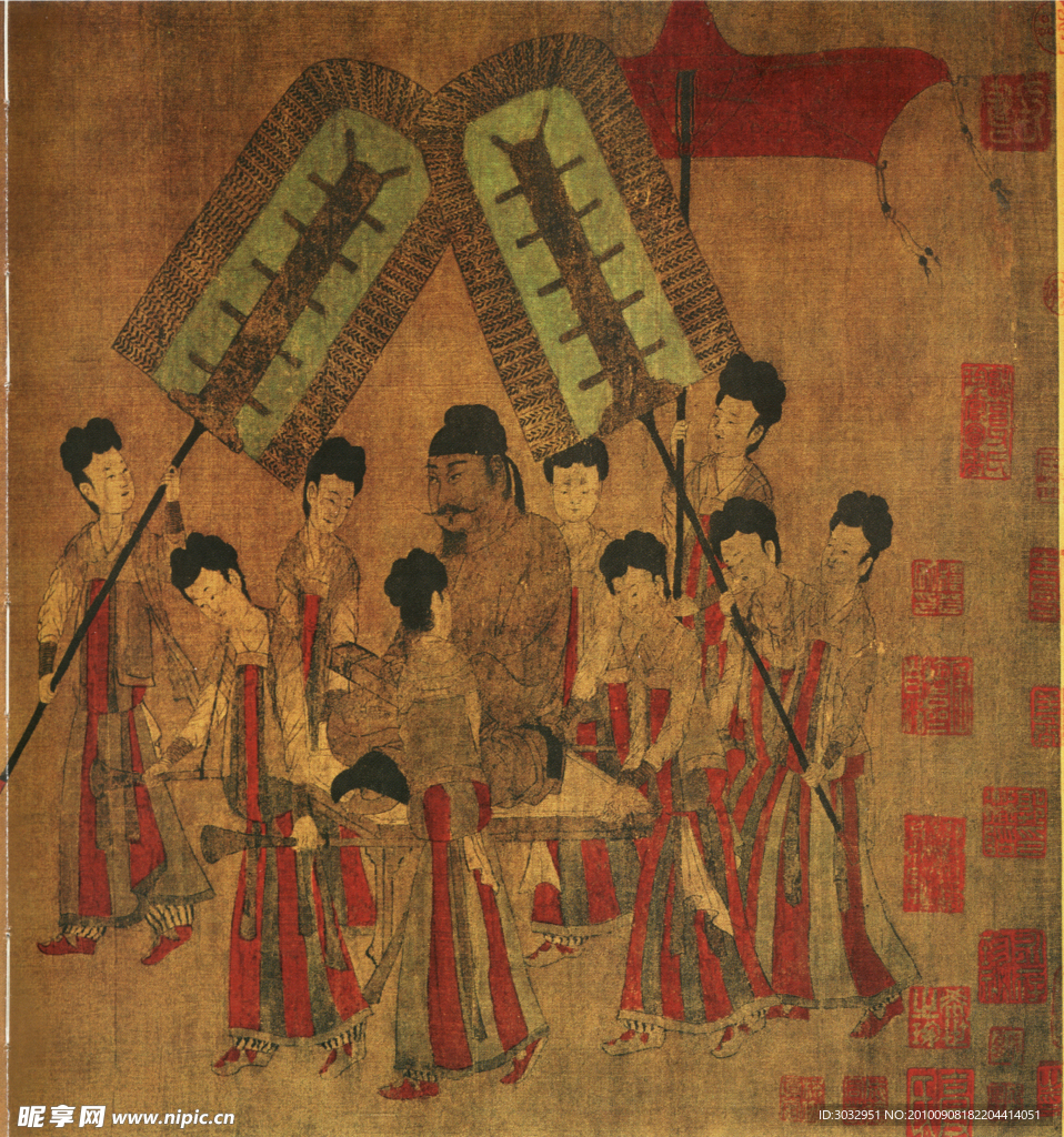 国画 人物