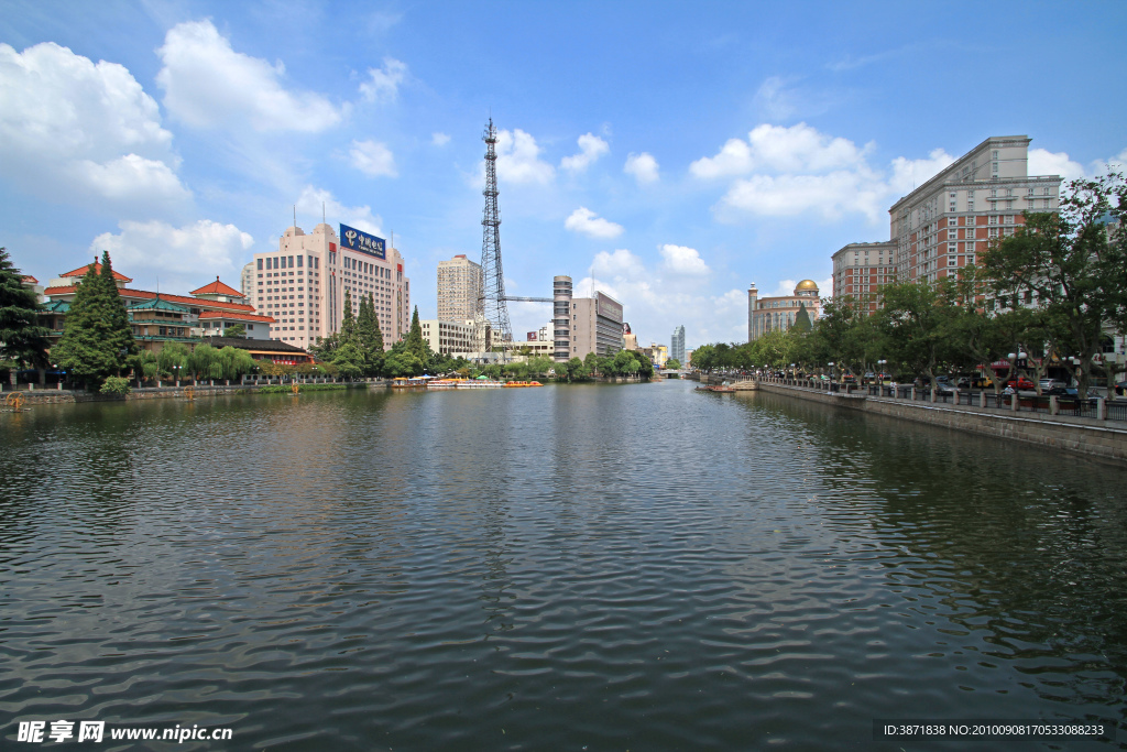 濠河风景