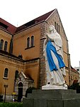 青岛教堂 圣母像