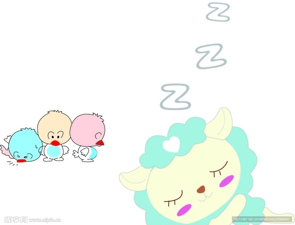 鸭子 卡通