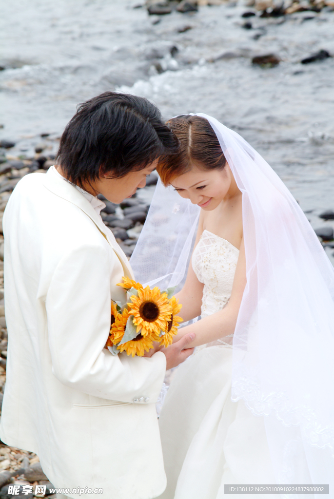 婚纱样片 朦胧的恋情