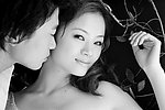 婚纱样片 朦胧的恋情