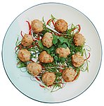 煎肉丸