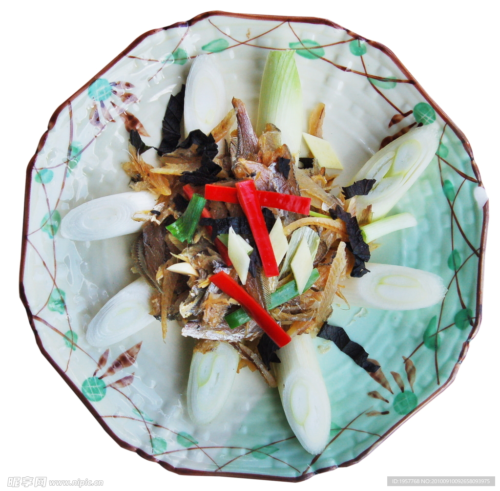 京葱爆鱼干
