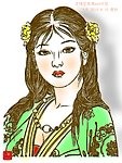 花季少女 全镂空psd分层素材