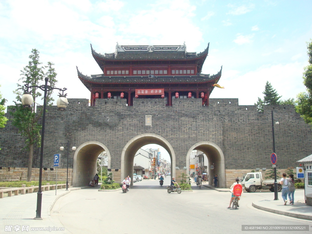 苏州古城门