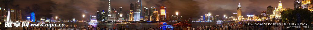 上海外滩全景