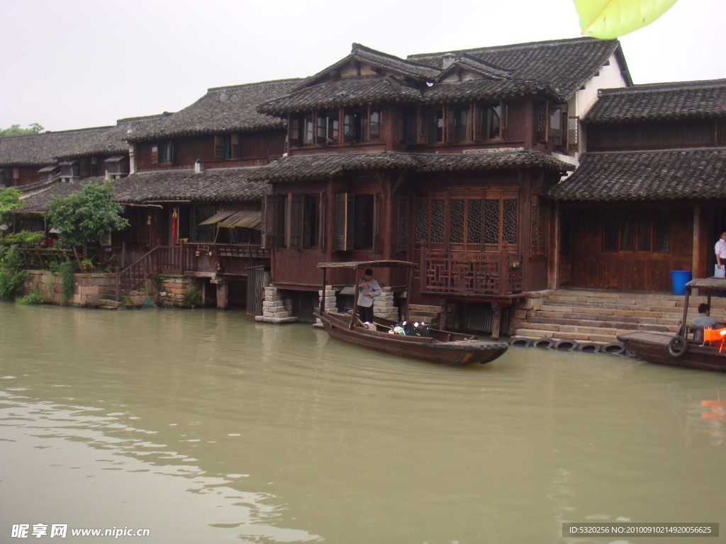 乌镇 古镇 水乡 江南 风景 流水 古屋 古建筑