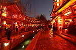 丽江古城夜景