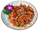 子然坑腩炒藕丁