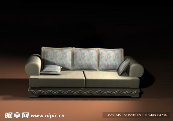 家居装饰沙发3DMAX素材