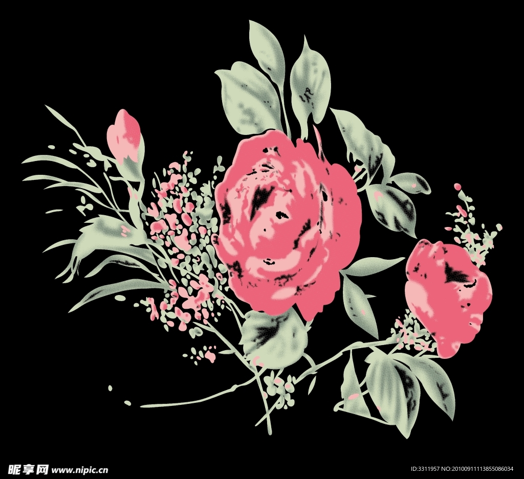 流行时尚花