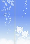移门图案 秋菊