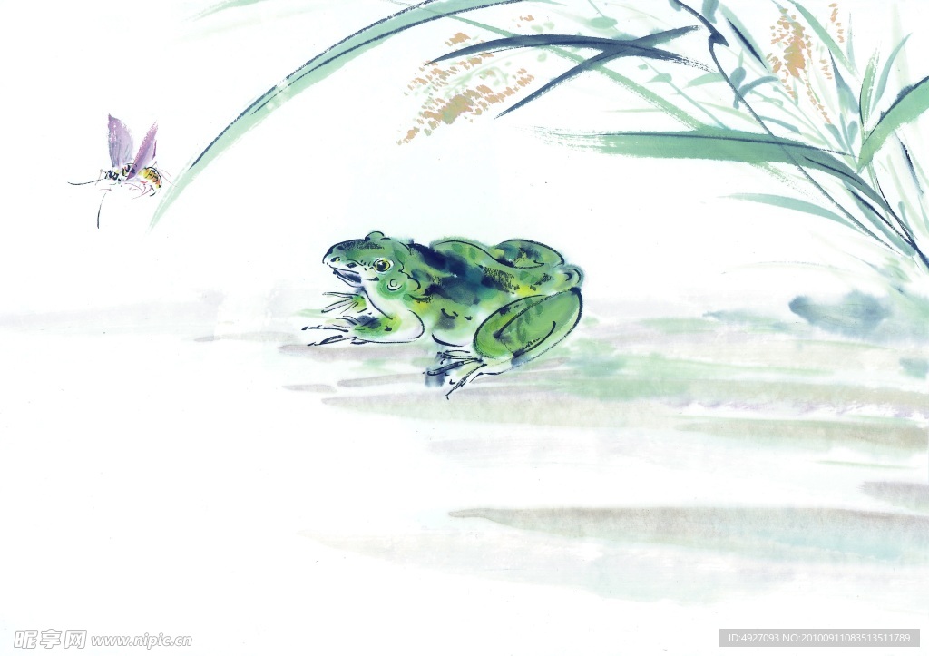 国画花草