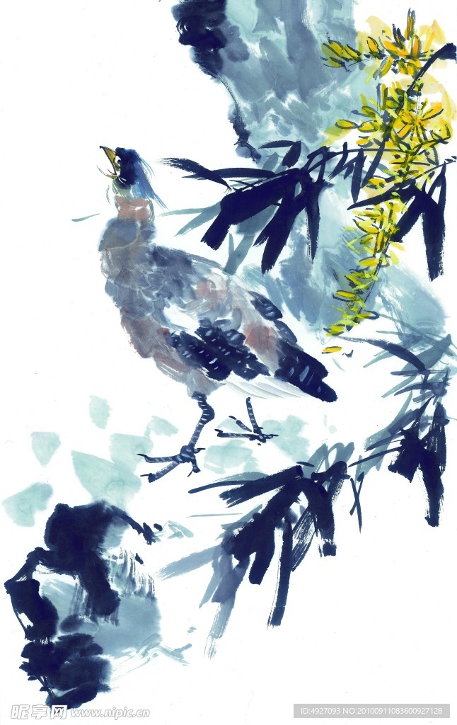 国画花草