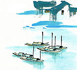 水彩画