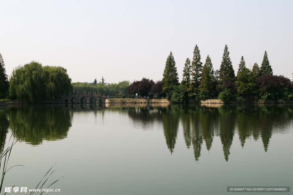 未央湖水景