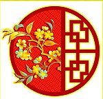 春节玻璃门贴