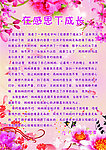 在感恩下成长