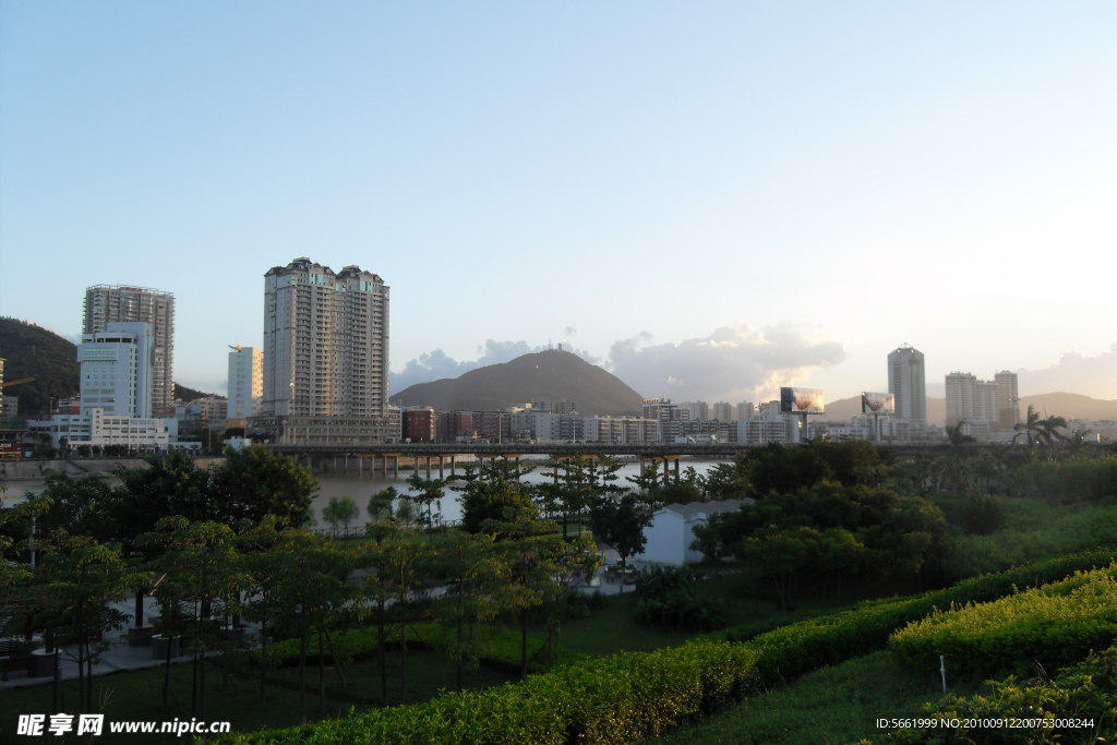 南安市区眺望远景